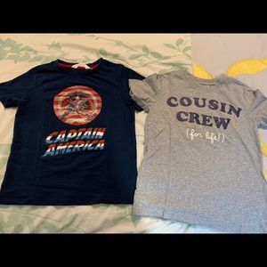 ⭐️3/$25⭐️ Boys tee shirt bundle size
